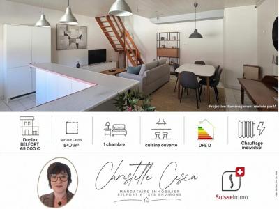 For sale Belfort 2 rooms 54 m2 Belfort (90000) photo 0
