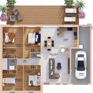 For sale Jans 6 rooms 103 m2 Loire atlantique (44170) photo 2