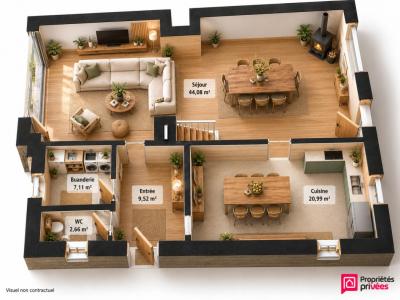For sale Ugine 8 rooms 242 m2 Savoie (73400) photo 1