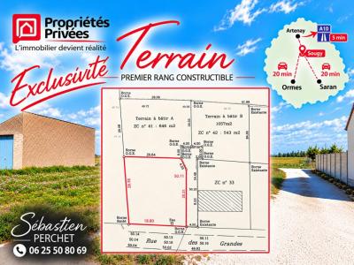 For sale Sougy 600 m2 Loiret (45410) photo 2