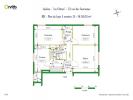For rent Apartment Saulieu  58 m2 3 pieces