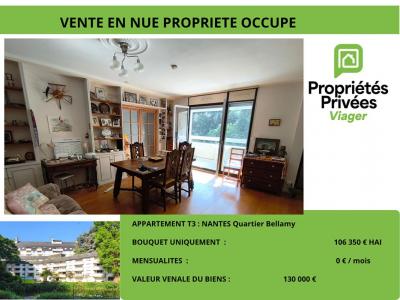 Life-annuity Nantes 3 rooms 66 m2 Loire atlantique (44000) photo 0