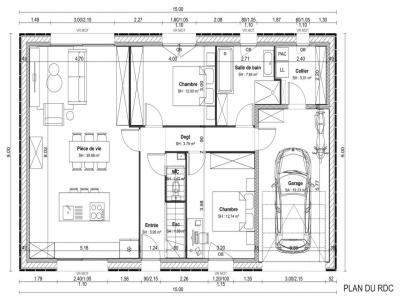 For sale Louvignies-quesnoy 4 rooms 90 m2 Nord (59530) photo 1
