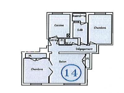 Acheter Appartement Noyon 63000 euros