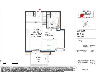 Louer Appartement 29 m2 Vernouillet