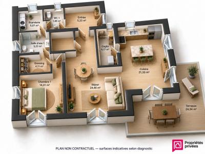 Annonce Vente 8 pi�ces Maison Ugine 73
