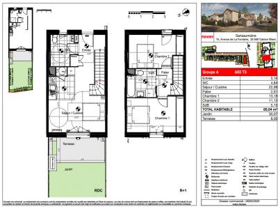 For rent Carbon-blanc 65 m2 Gironde (33560) photo 1