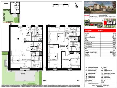 For rent Carbon-blanc 65 m2 Gironde (33560) photo 2