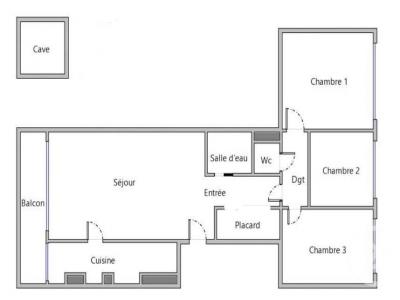 For sale Fontenay-sous-bois 4 rooms 75 m2 Val de Marne (94120) photo 1