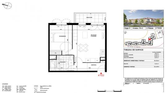 For rent Queue-en-brie 2 rooms 46 m2 Val de Marne (94510) photo 1