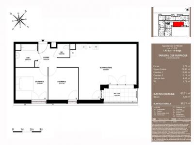 Louer Appartement Meaux 980 euros