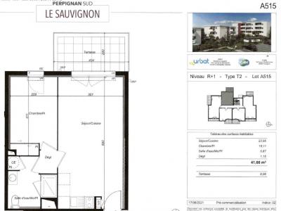 For rent Perpignan 2 rooms 41 m2 Pyrenees orientales (66100) photo 1
