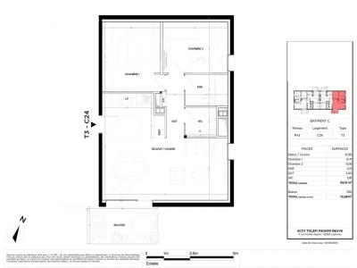 For rent Guerande 3 rooms 65 m2 Loire atlantique (44350) photo 1
