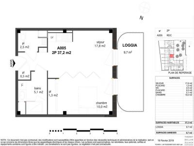 Louer Appartement 37 m2 Reims