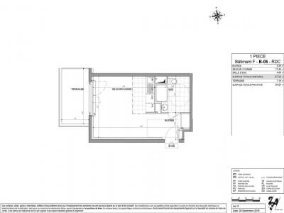 For rent Gif-sur-yvette 1 room 27 m2 Essonne (91190) photo 2
