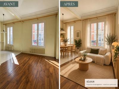 For sale Asnieres-sur-seine 3 rooms 52 m2 Hauts de Seine (92600) photo 3