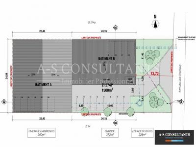Acheter Commerce 924 m2 Albon